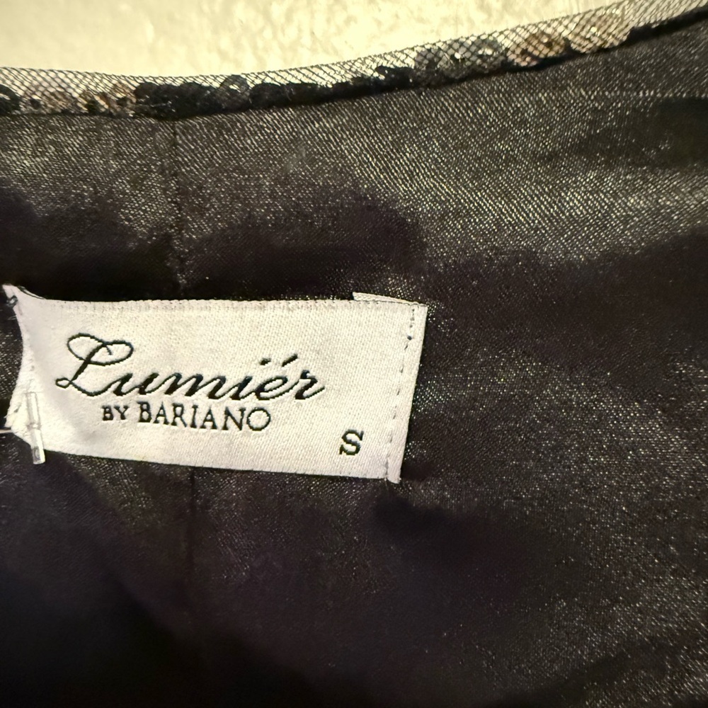 Lumier By Bariano Sequin Embellished Jacket - Multicolor - Picture 3 of 7